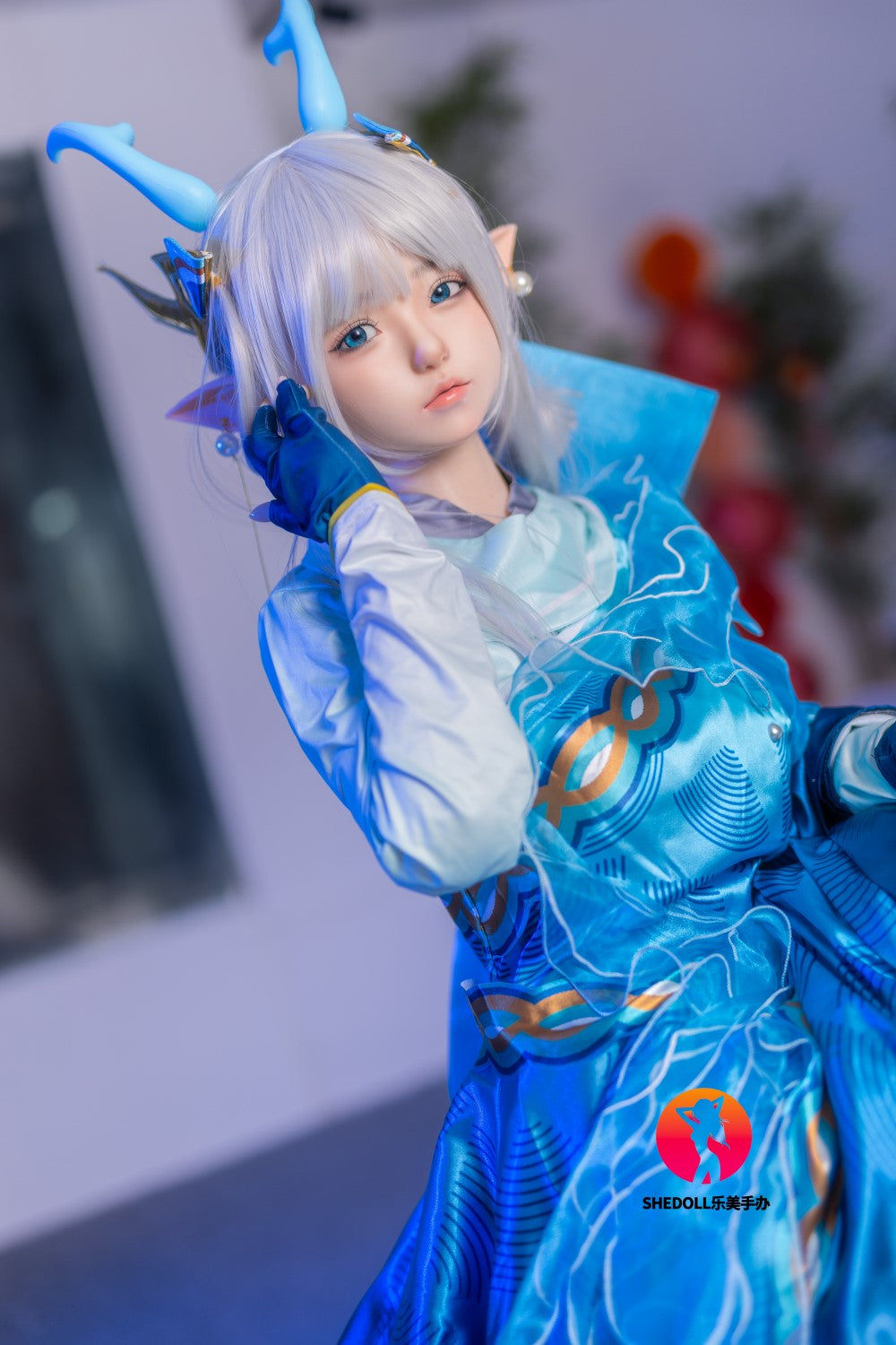 Aileen Sex Doll (SHEDOLL 148 cm D-Cup #SH087 2.0 silikonas)