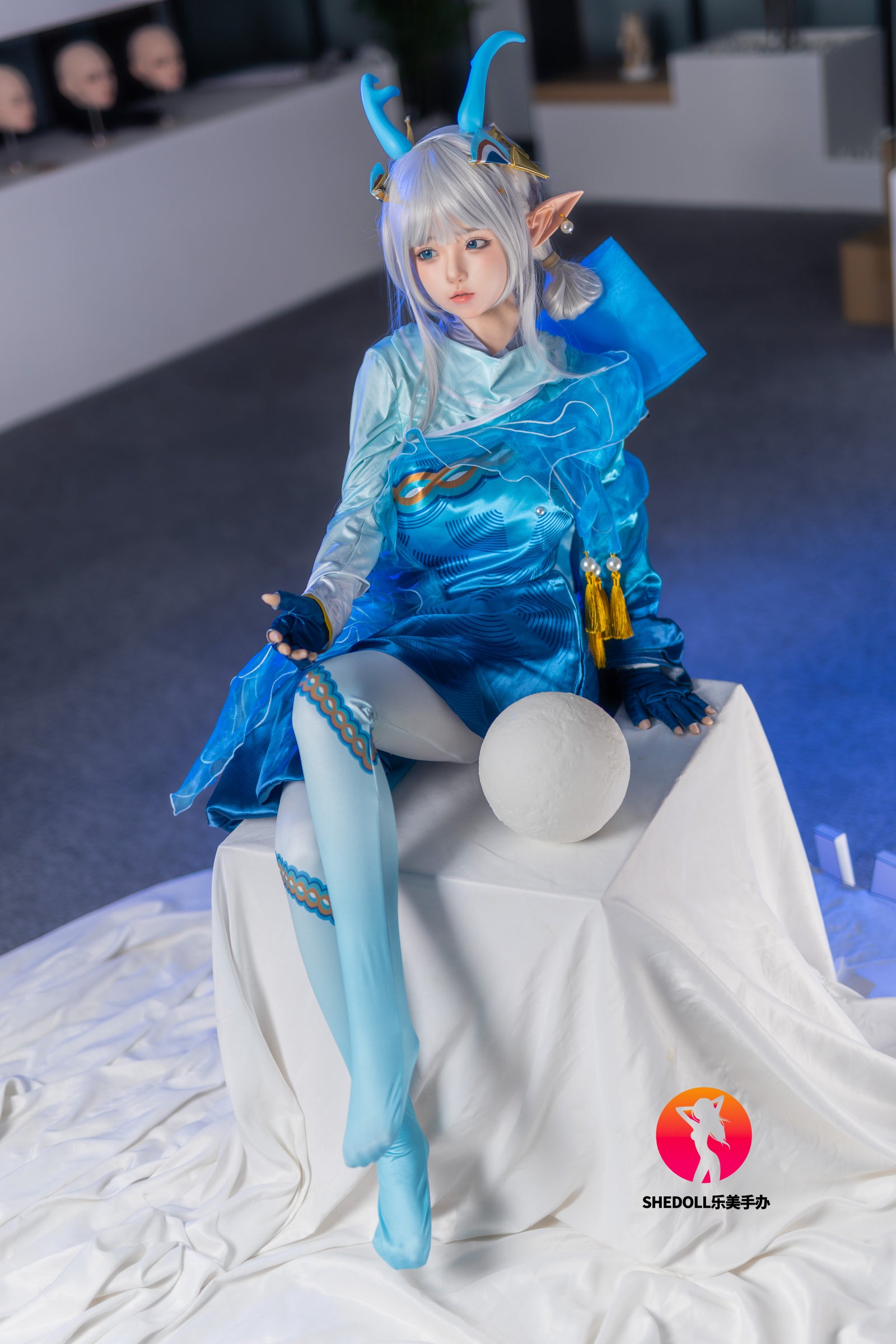 Aileen Sex Doll (SHEDOLL 148 cm D-Cup #SH087 2.0 silikonas)