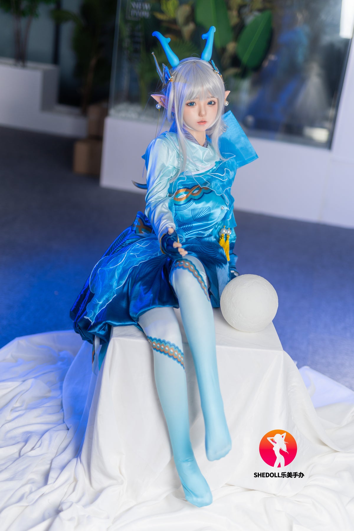 Aileen Sex Doll (SHEDOLL 148 cm D-Cup #SH087 2.0 silikonas)