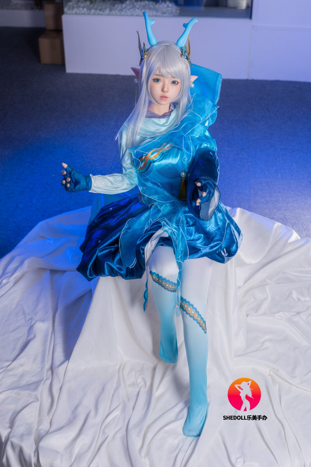 Aileen Sex Doll (SHEDOLL 148 cm D-Cup #SH087 2.0 silikonas)