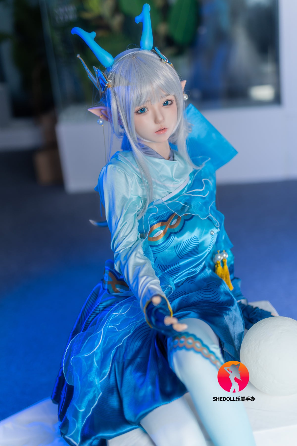Aileen Sex Doll (SHEDOLL 148 cm D-Cup #SH087 2.0 silikonas)