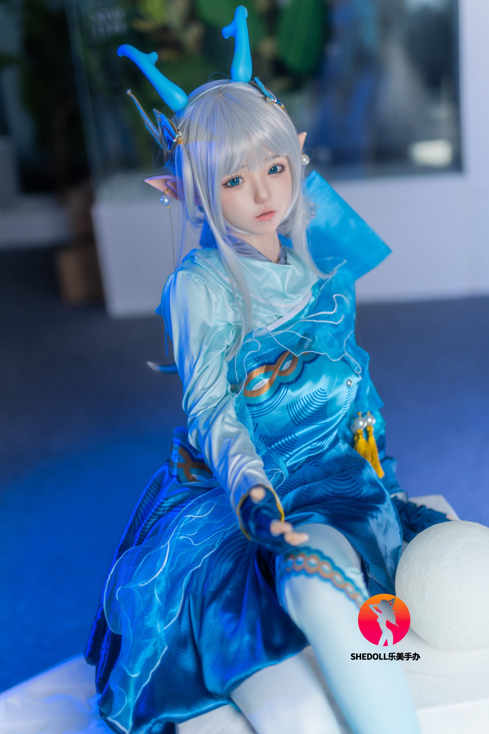 Aileen Sex Doll (SHEDOLL 148 cm D-Cup #SH087 2.0 silikonas)