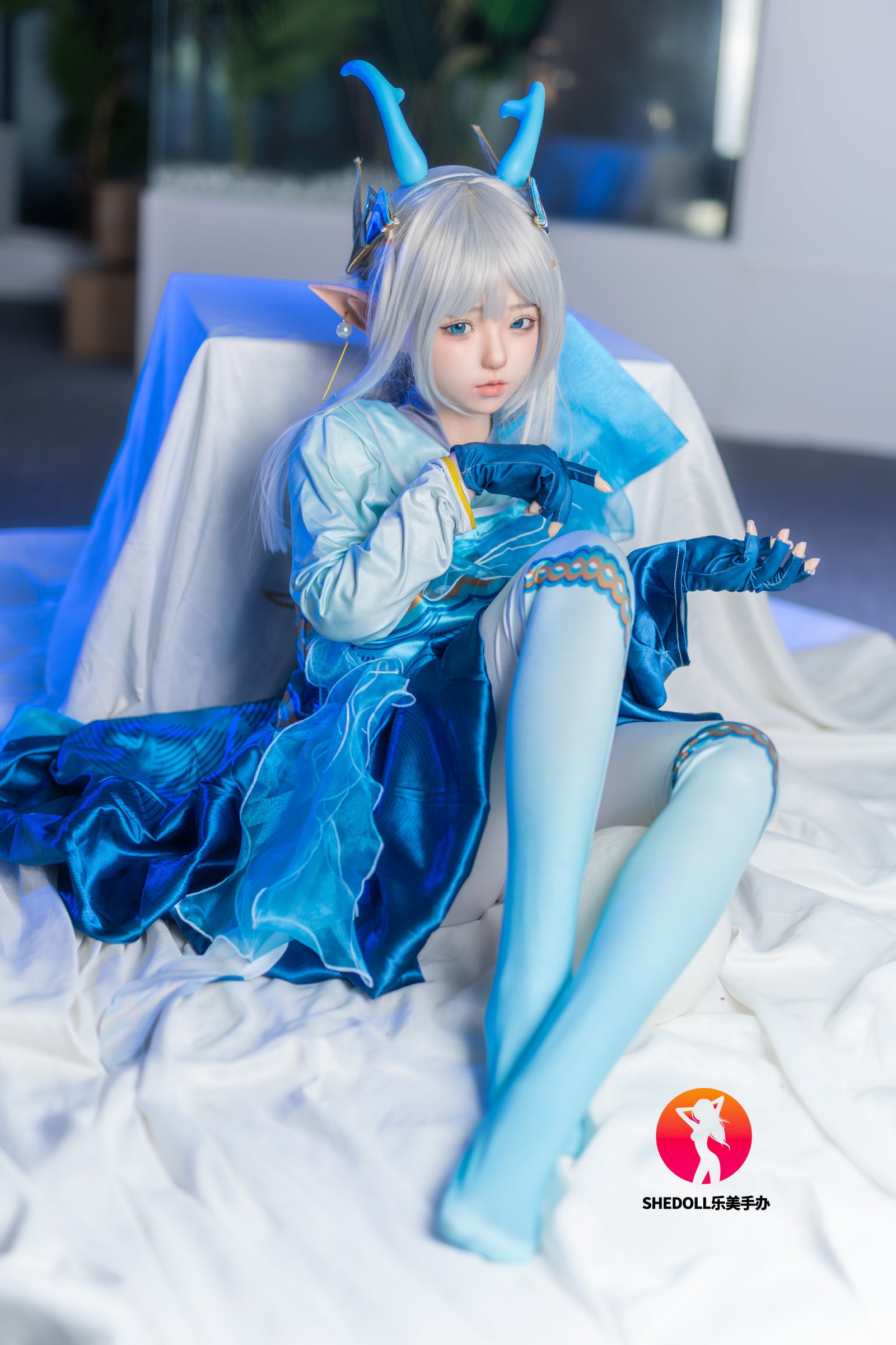 Aileen Sex Doll (SHEDOLL 148 cm D-Cup #SH087 2.0 silikonas)