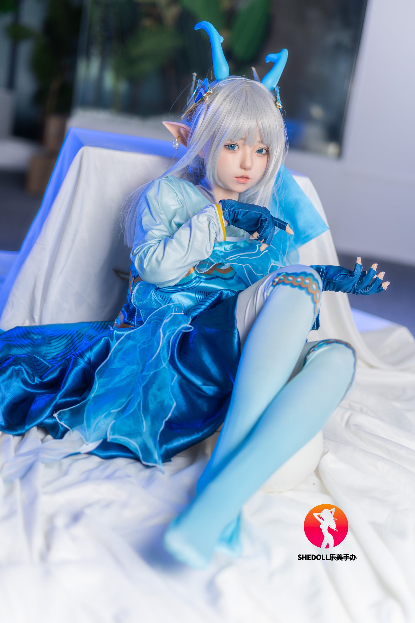 Aileen Sex Doll (SHEDOLL 148 cm D-Cup #SH087 2.0 silikonas)