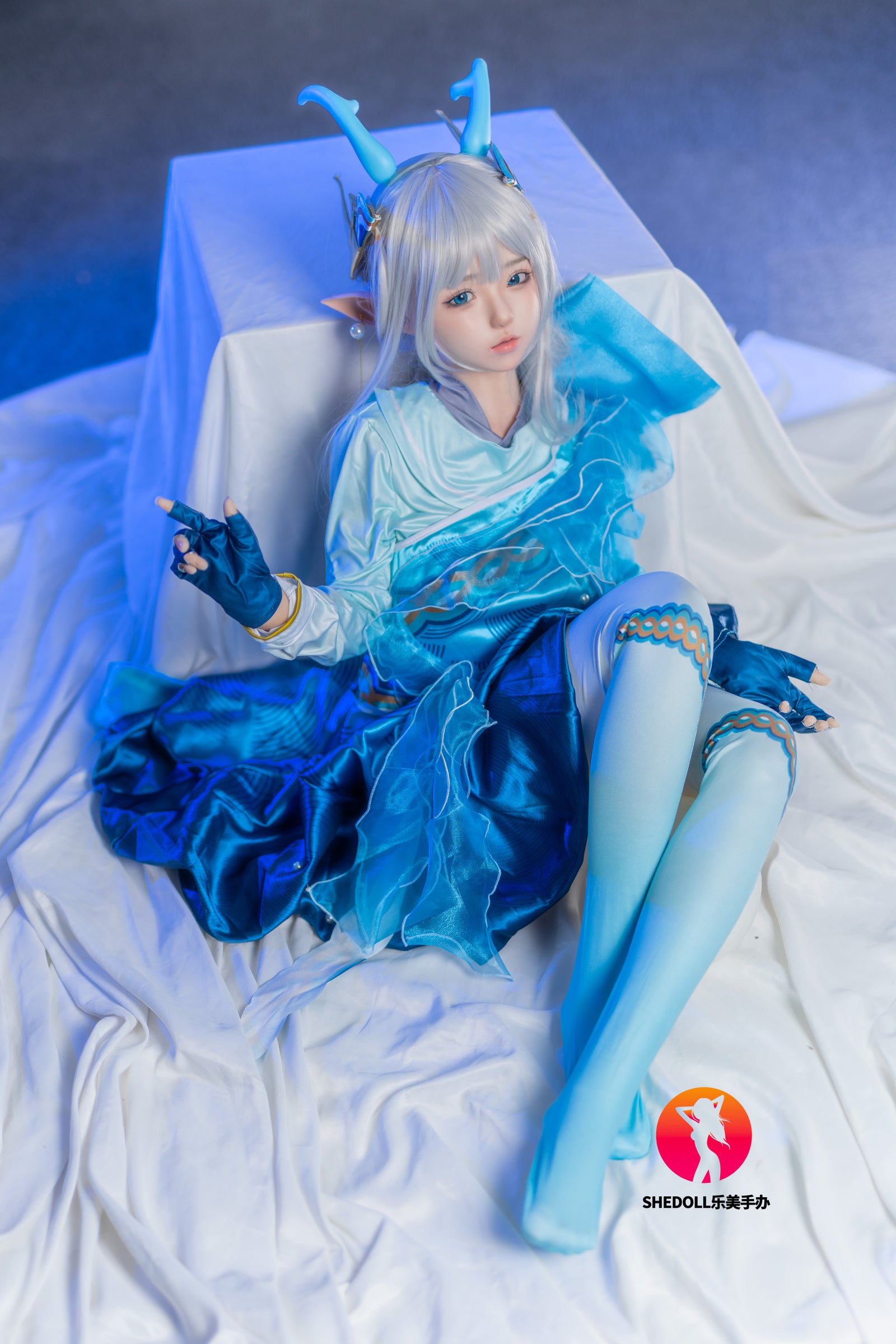 Aileen Sex Doll (SHEDOLL 148 cm D-Cup #SH087 2.0 silikonas)