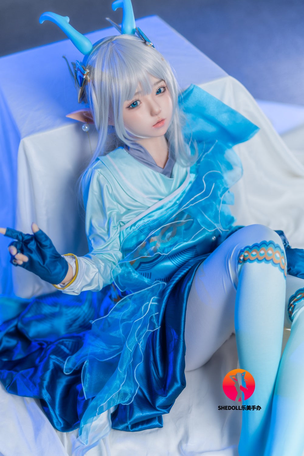 Aileen Sex Doll (SHEDOLL 148 cm D-Cup #SH087 2.0 silikonas)