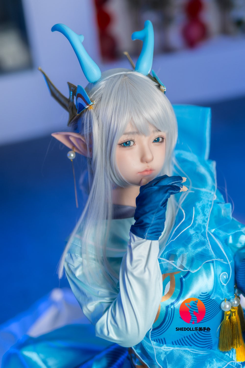 Aileen Sex Doll (SHEDOLL 148 cm D-Cup #SH087 2.0 silikonas)
