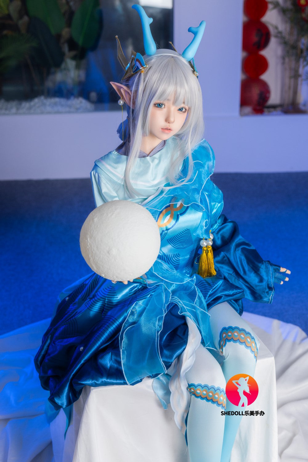 Aileen Sex Doll (SHEDOLL 148 cm D-Cup #SH087 2.0 silikonas)
