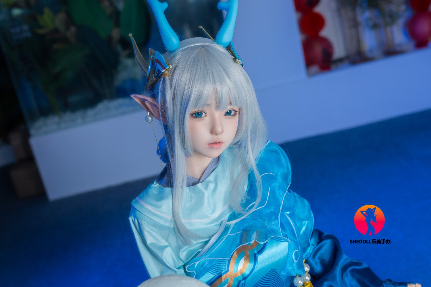 Aileen Sex Doll (SHEDOLL 148 cm D-Cup #SH087 2.0 silikonas)