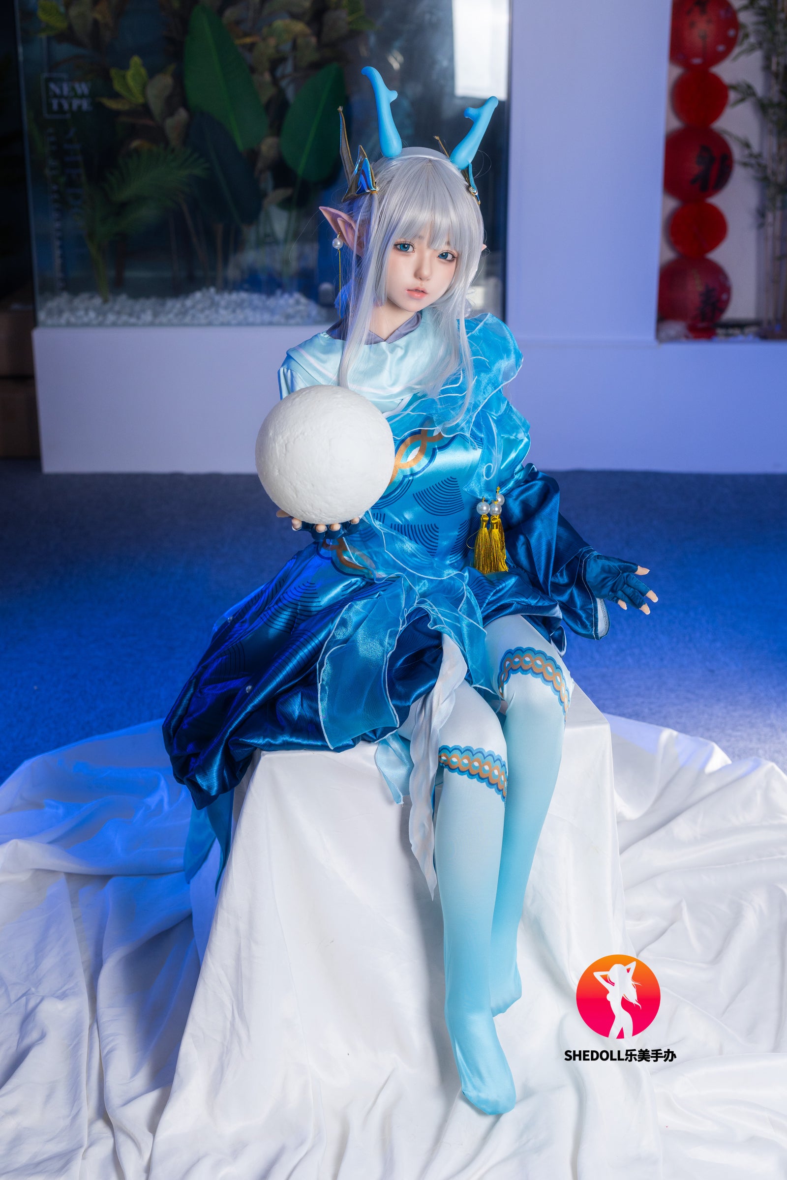 Aileen Sex Doll (SHEDOLL 148 cm D-Cup #SH087 2.0 silikonas)