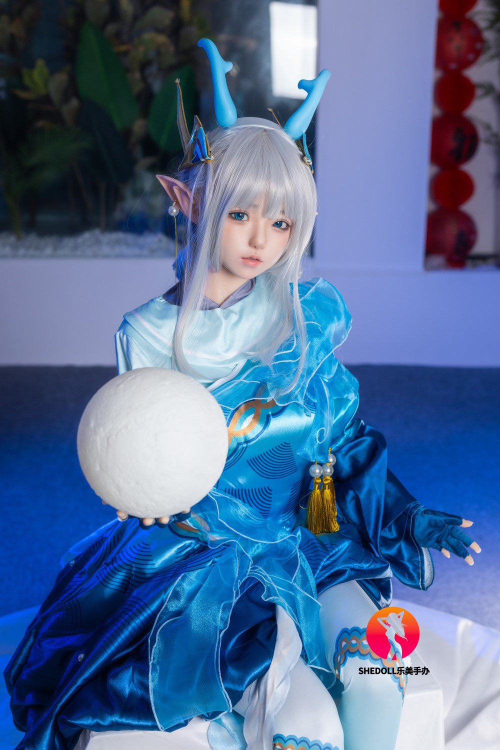 Aileen Sex Doll (SHEDOLL 148 cm D-Cup #SH087 2.0 silikonas)