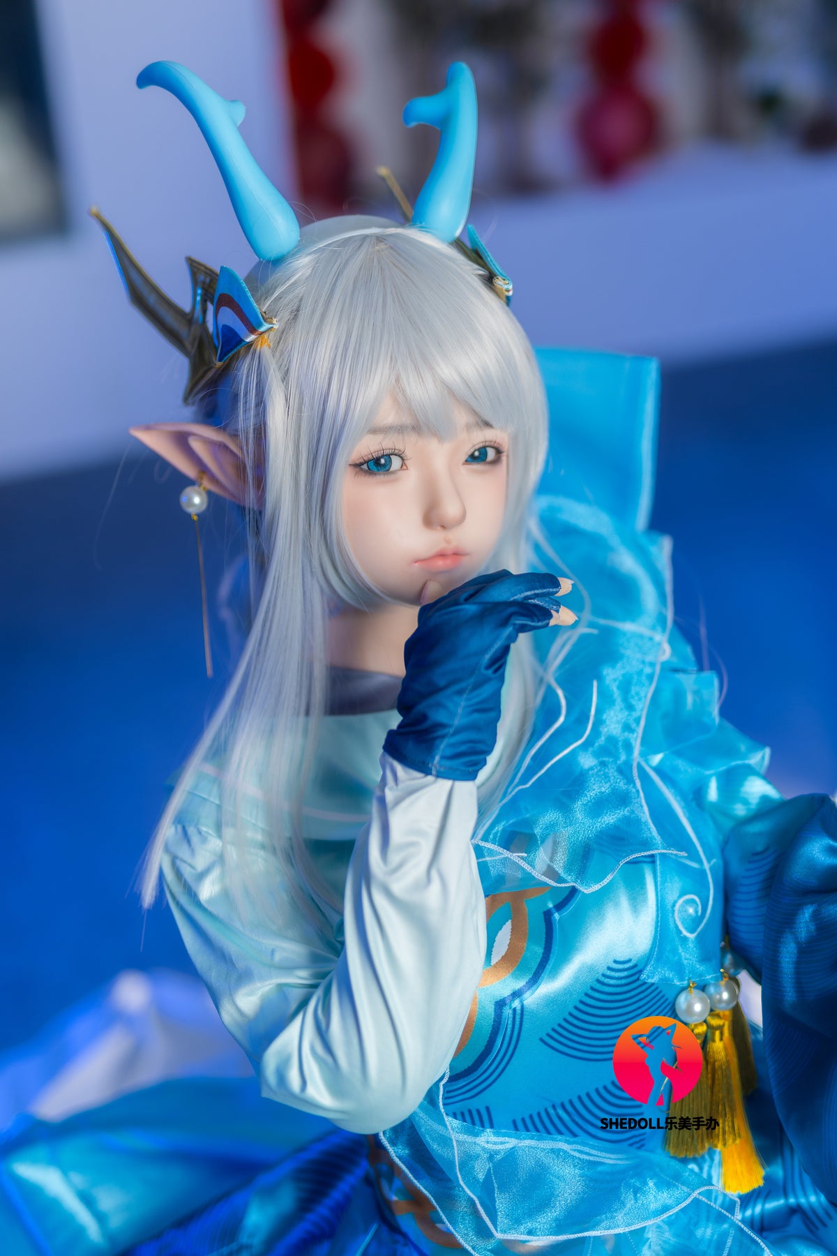 Aileen Sex Doll (SHEDOLL 148 cm D-Cup #SH087 2.0 silikonas)
