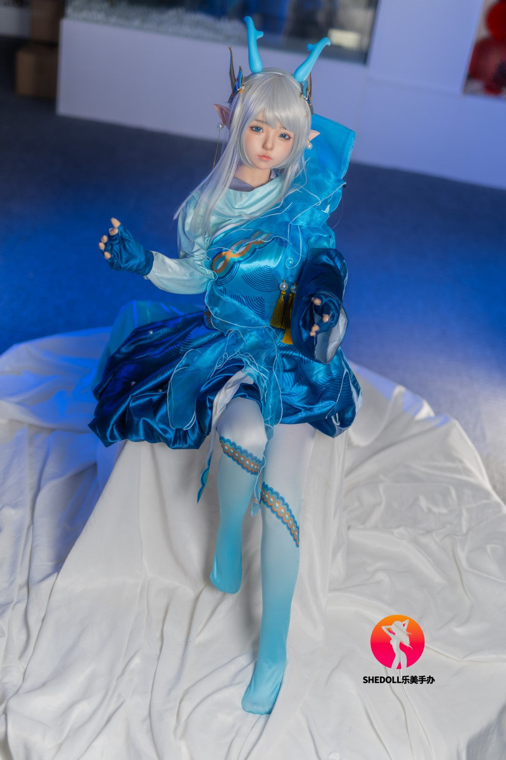 Aileen Sex Doll (SHEDOLL 148 cm D-Cup #SH087 2.0 silikonas)