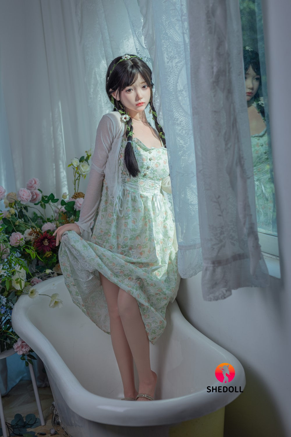Lime Sex Doll (SHEDOLL 158 cm C-Cup #SH100 2.0 silikonas)