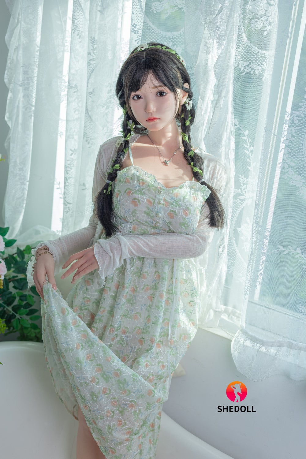 Lime Sex Doll (SHEDOLL 158 cm C-Cup #SH100 2.0 silikonas)