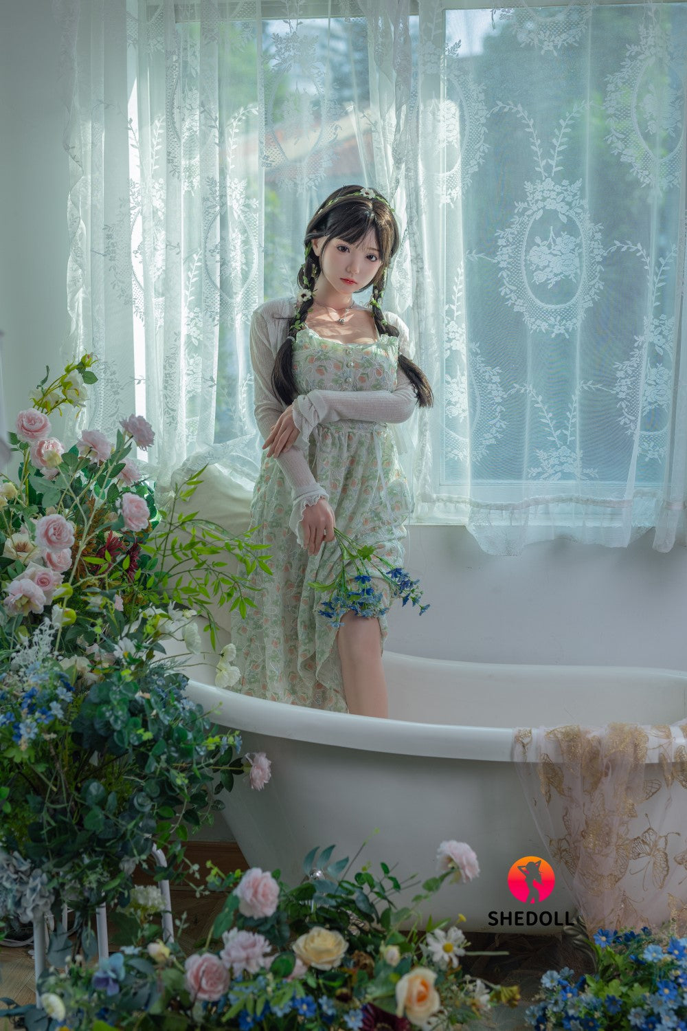 Lime Sex Doll (SHEDOLL 158 cm C-Cup #SH100 2.0 silikonas)