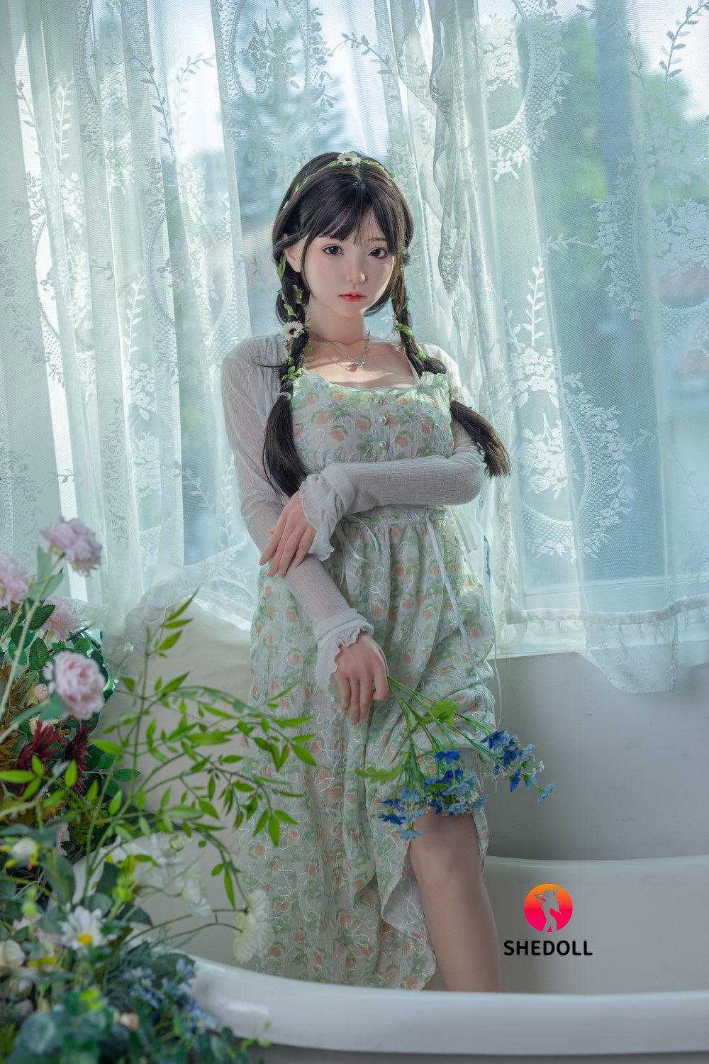 Lime Sex Doll (SHEDOLL 158 cm C-Cup #SH100 2.0 silikonas)