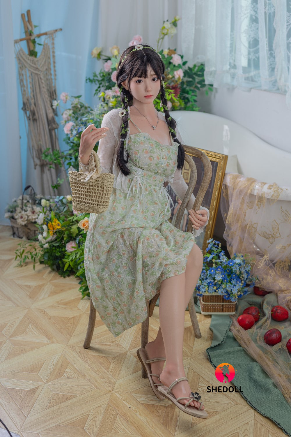 Lime Sex Doll (SHEDOLL 158 cm C-Cup #SH100 2.0 silikonas)