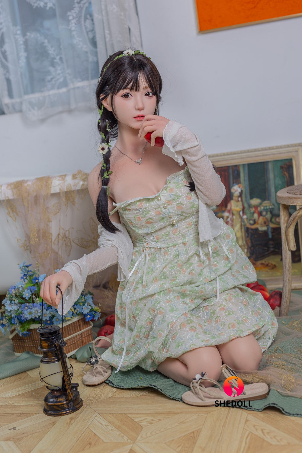 Lime Sex Doll (SHEDOLL 158 cm C-Cup #SH100 2.0 silikonas)