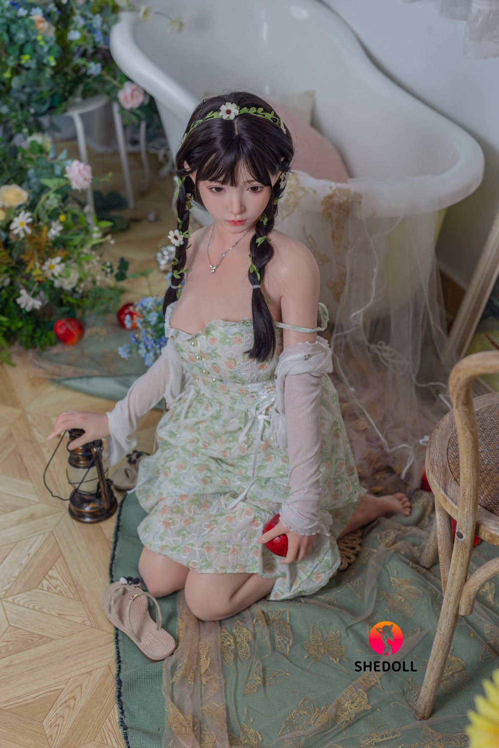 Lime Sex Doll (SHEDOLL 158 cm C-Cup #SH100 2.0 silikonas)