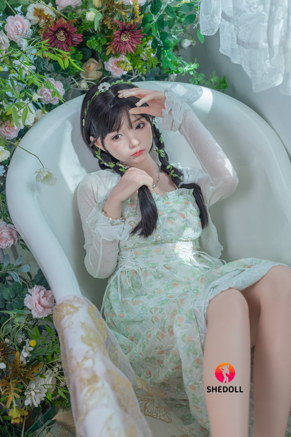 Lime Sex Doll (SHEDOLL 158 cm C-Cup #SH100 2.0 silikonas)