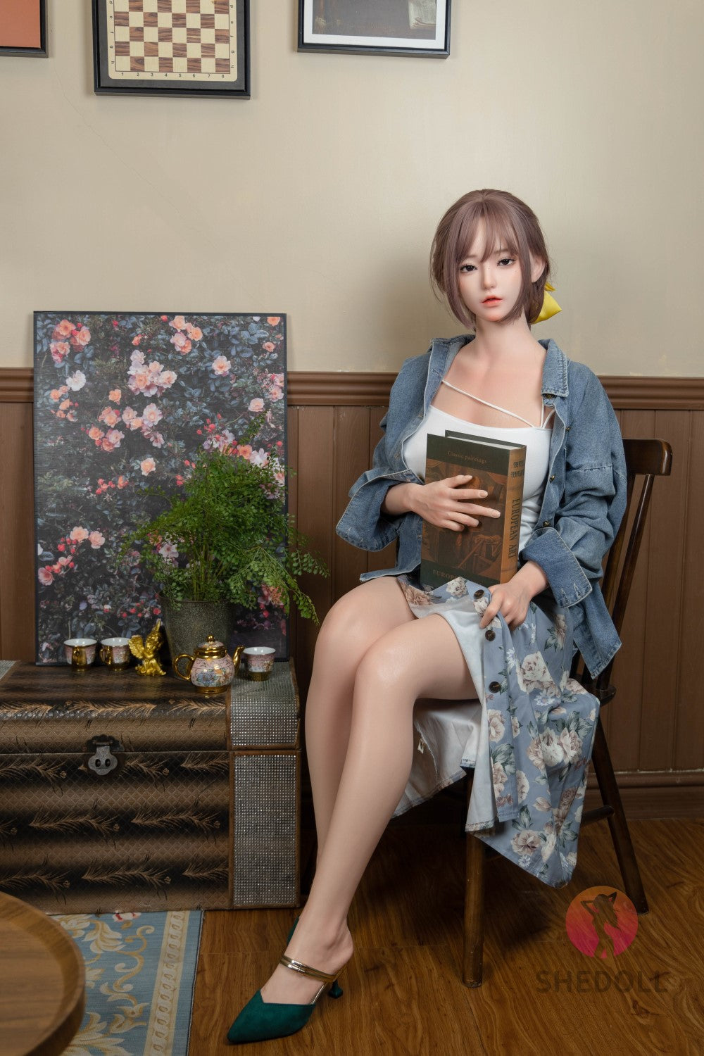 Jasmin Sex Doll (SHEDOLL 165cm E-puodelis #SH102 2.0 RST silikonas)