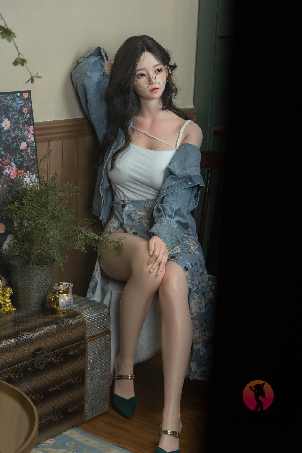 Jasmin Sex Doll (SHEDOLL 165cm E-puodelis #SH102 2.0 RST silikonas)
