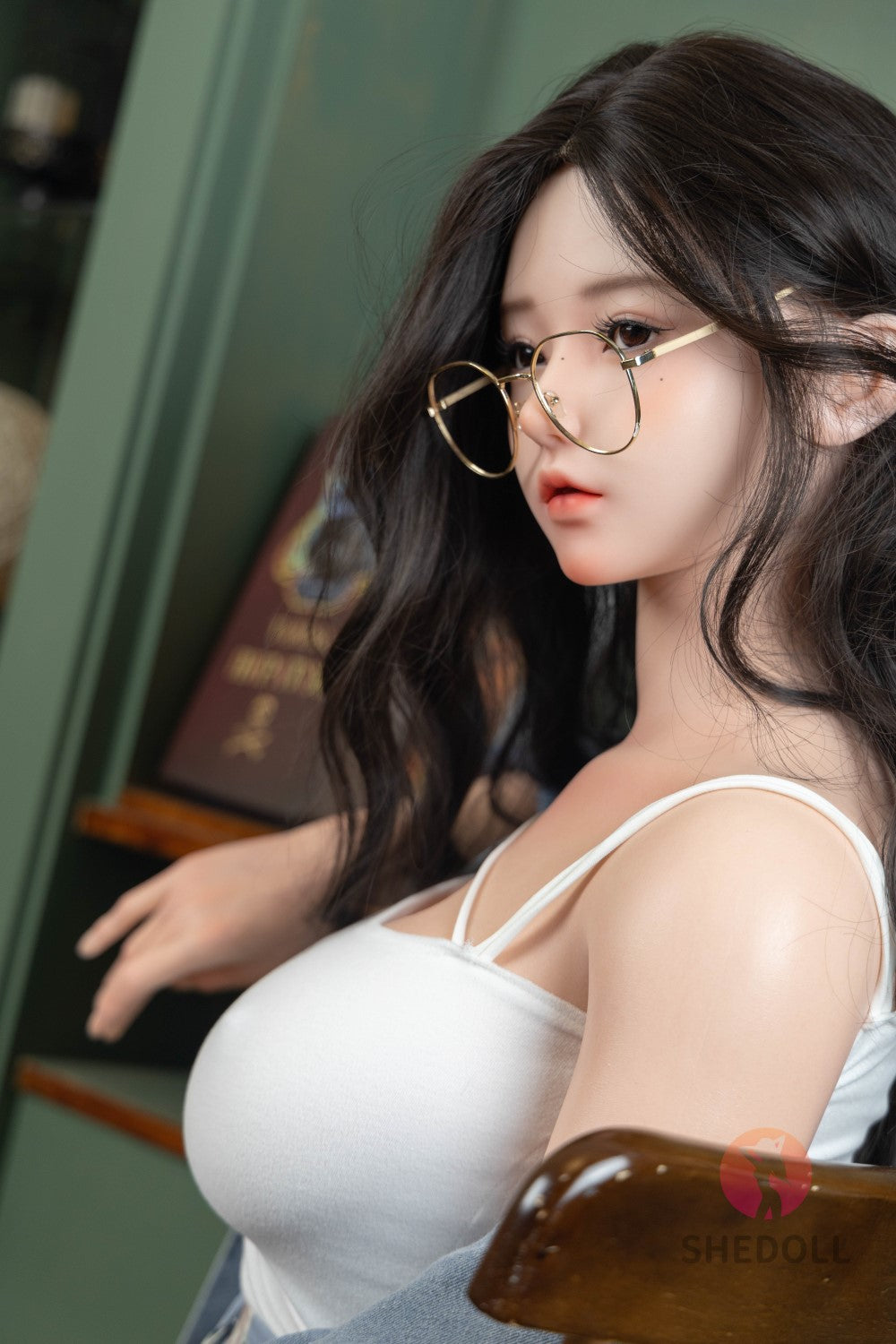 Jasmin Sex Doll (SHEDOLL 165cm E-puodelis #SH102 2.0 RST silikonas)