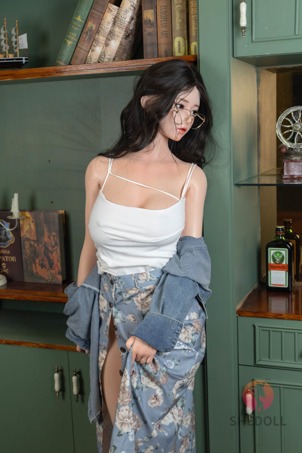 Jasmin Sex Doll (SHEDOLL 165cm E-puodelis #SH102 2.0 RST silikonas)