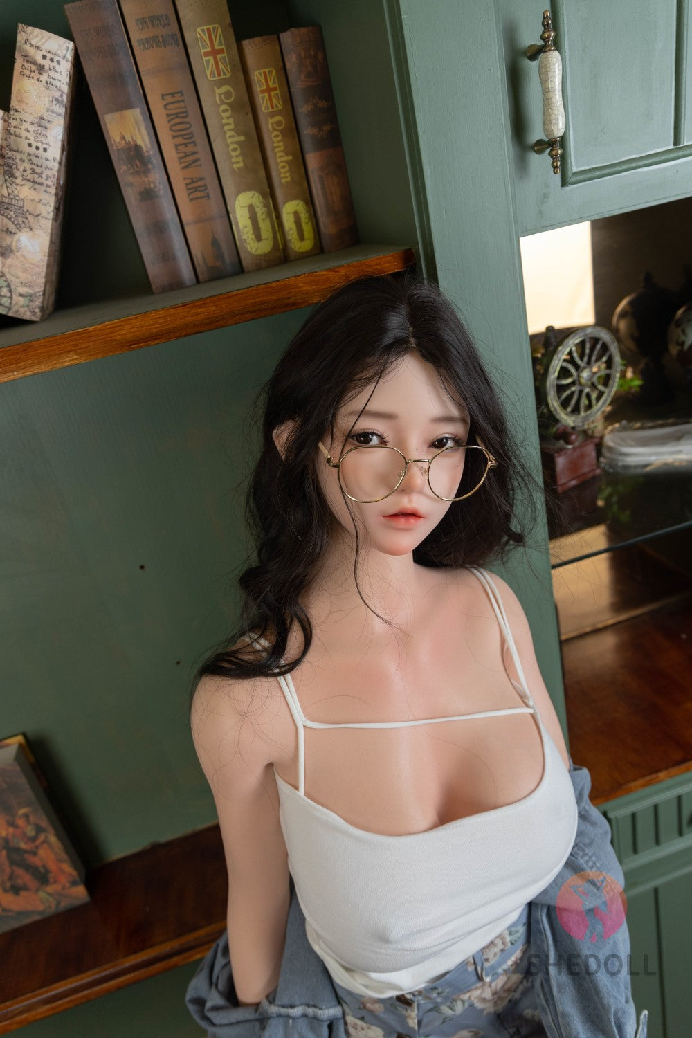 Jasmin Sex Doll (SHEDOLL 165cm E-puodelis #SH102 2.0 RST silikonas)