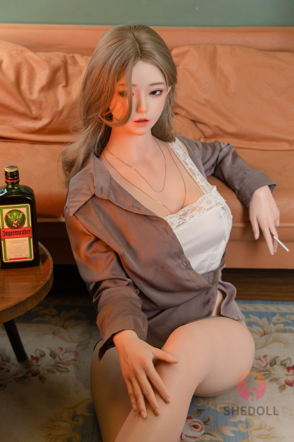 Jasmin Sex Doll (SHEDOLL 165cm E-puodelis #SH102 2.0 RST silikonas)