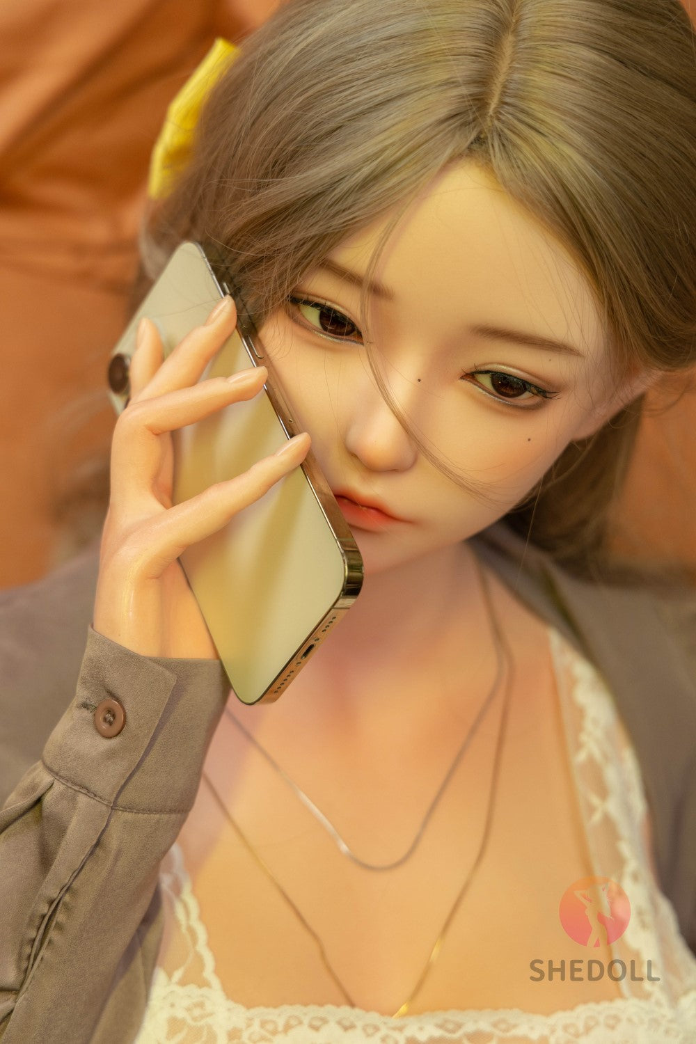 Jasmin Sex Doll (SHEDOLL 165cm E-puodelis #SH102 2.0 RST silikonas)