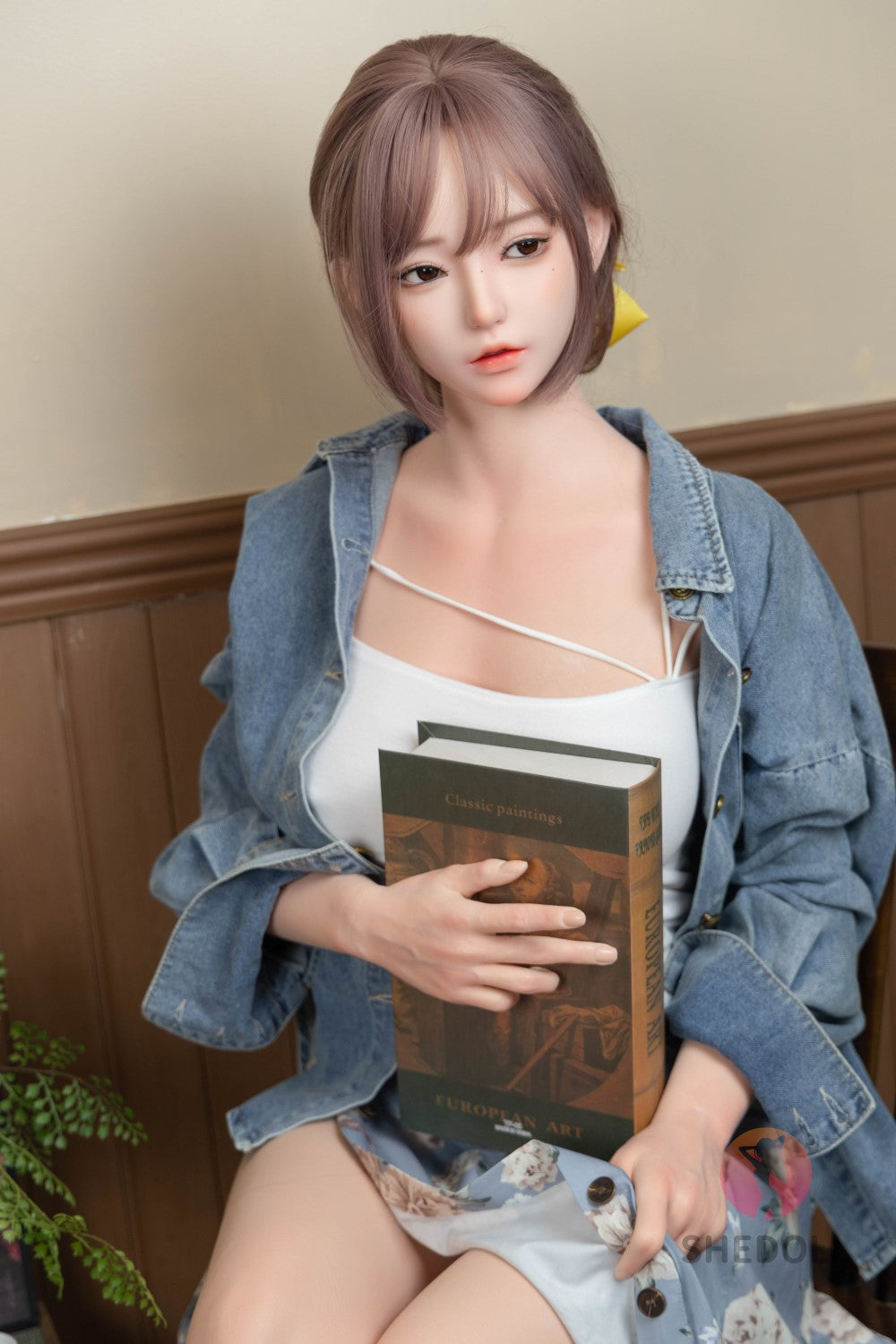 Jasmin Sex Doll (SHEDOLL 165cm E-puodelis #SH102 2.0 RST silikonas)
