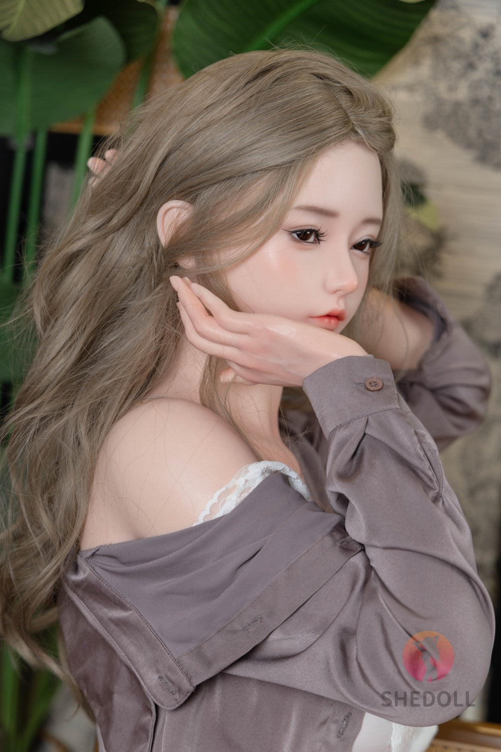 Jasmin Sex Doll (SHEDOLL 165cm E-puodelis #SH102 2.0 RST silikonas)