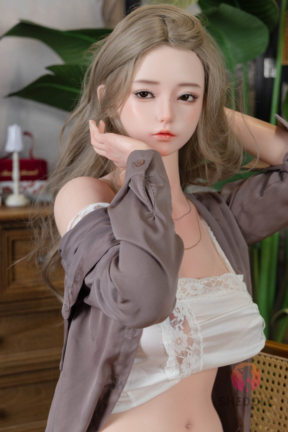 Jasmin Sex Doll (SHEDOLL 165cm E-puodelis #SH102 2.0 RST silikonas)
