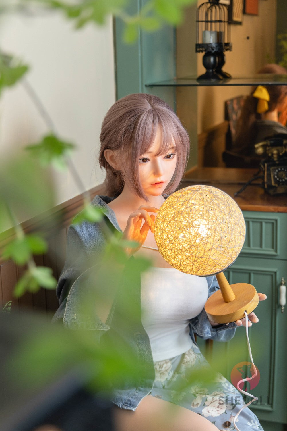 Jasmin Sex Doll (SHEDOLL 165cm E-puodelis #SH102 2.0 RST silikonas)