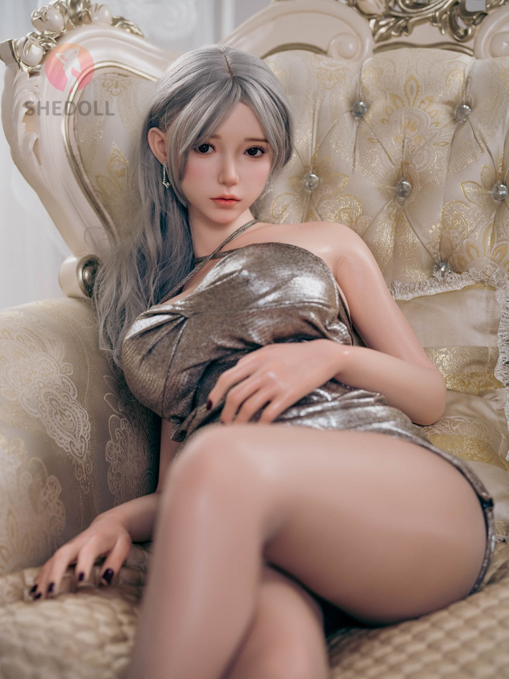 Sekso lėlė Cheryl (SHEDOLL 163 cm H-Cup #SH103 2.0 silikonas)