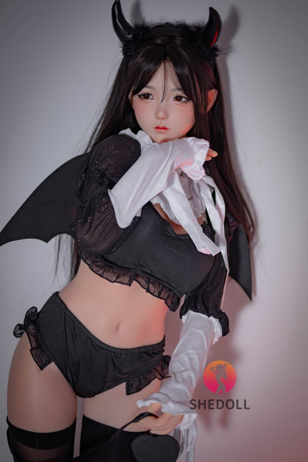 Belle Sex Doll (SHEDOLL 148 cm D puodelis #SH109 2.0 silikonas)