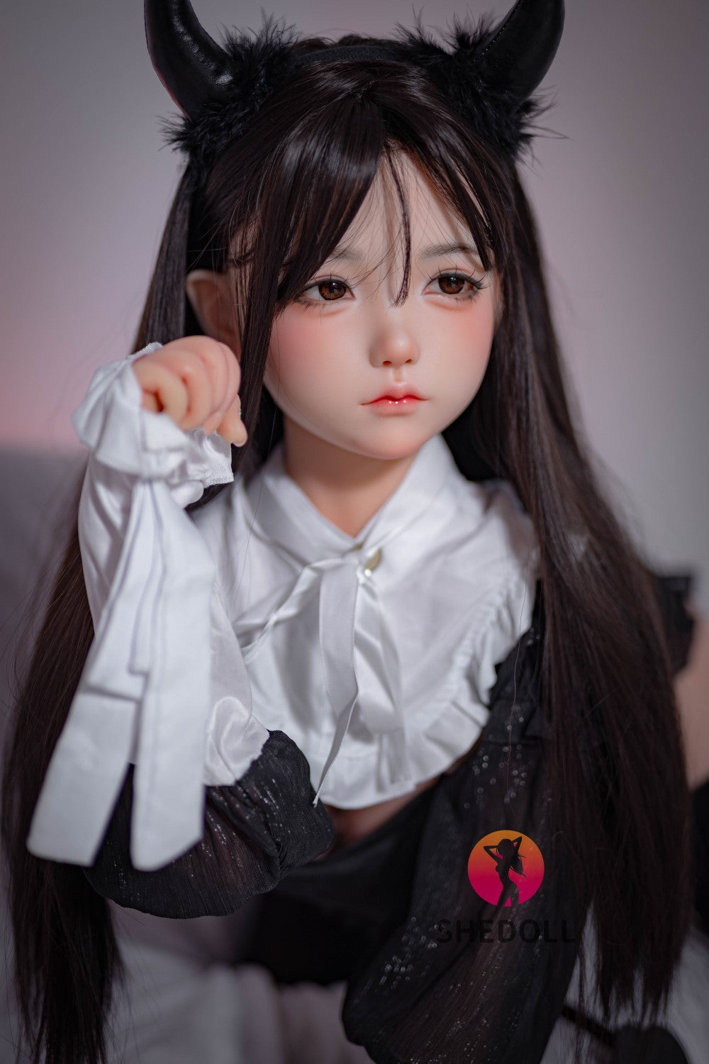 Belle Sex Doll (SHEDOLL 148 cm D puodelis #SH109 2.0 silikonas)