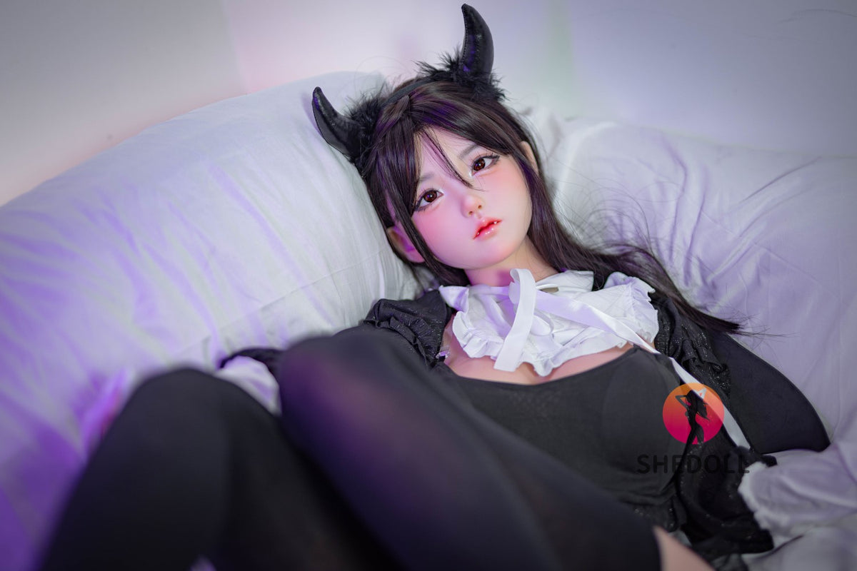 Belle Sex Doll (SHEDOLL 148 cm D puodelis #SH109 2.0 silikonas)