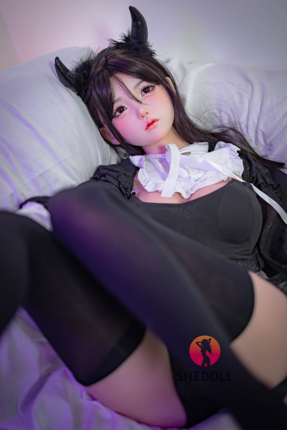 Belle Sex Doll (SHEDOLL 148 cm D puodelis #SH109 2.0 silikonas)