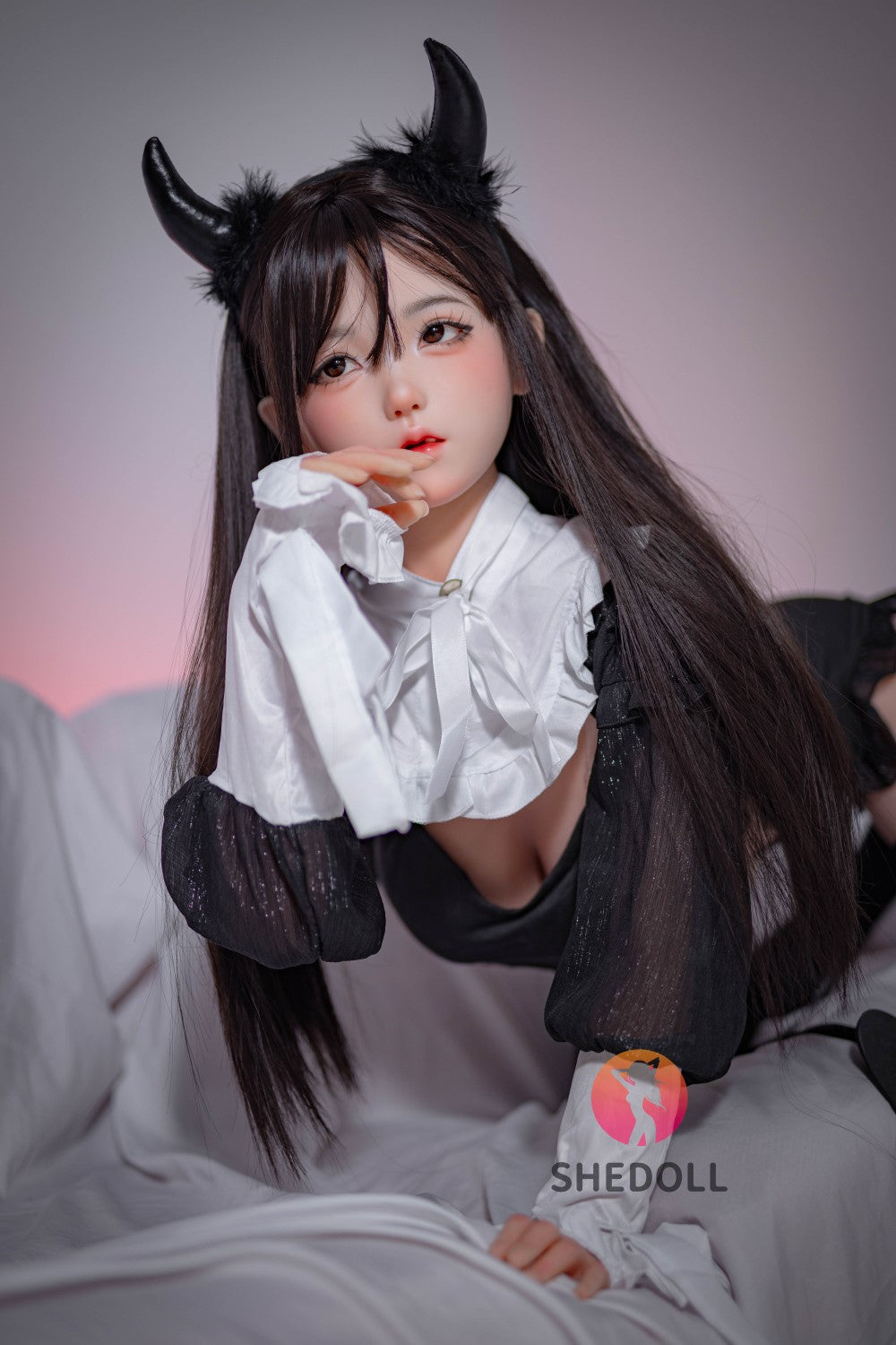 Belle Sex Doll (SHEDOLL 148 cm D puodelis #SH109 2.0 silikonas)