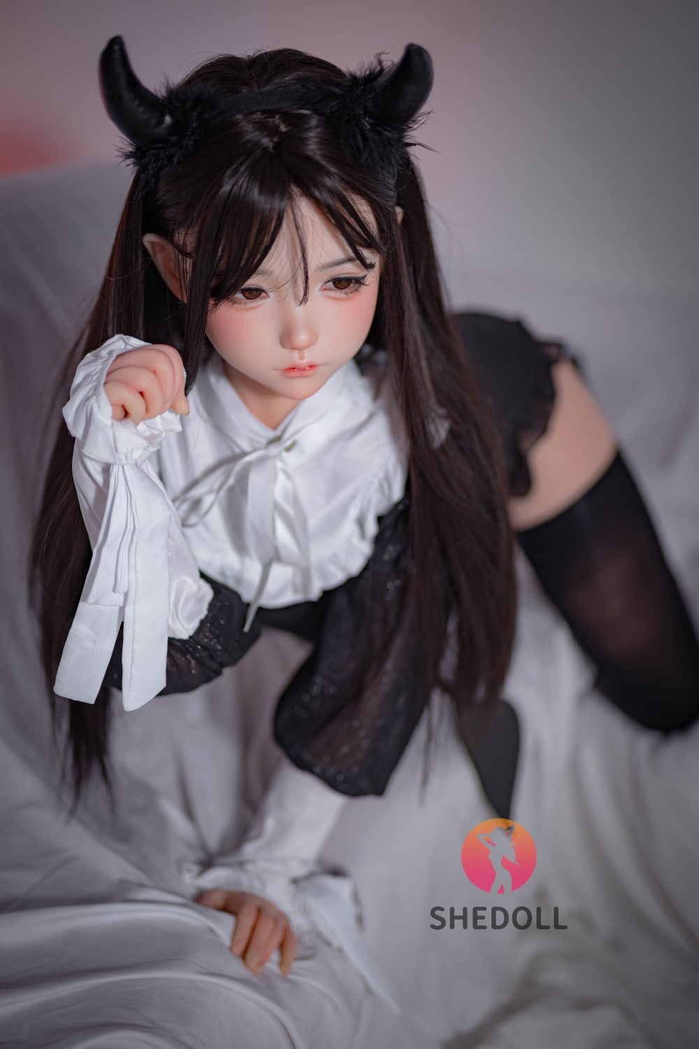Belle Sex Doll (SHEDOLL 148 cm D puodelis #SH109 2.0 silikonas)