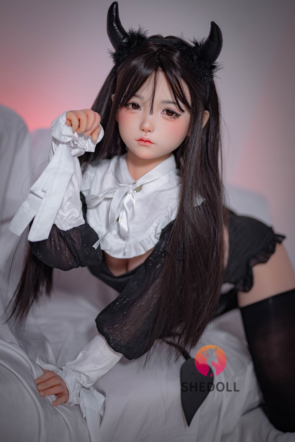 Belle Sex Doll (SHEDOLL 148 cm D puodelis #SH109 2.0 silikonas)