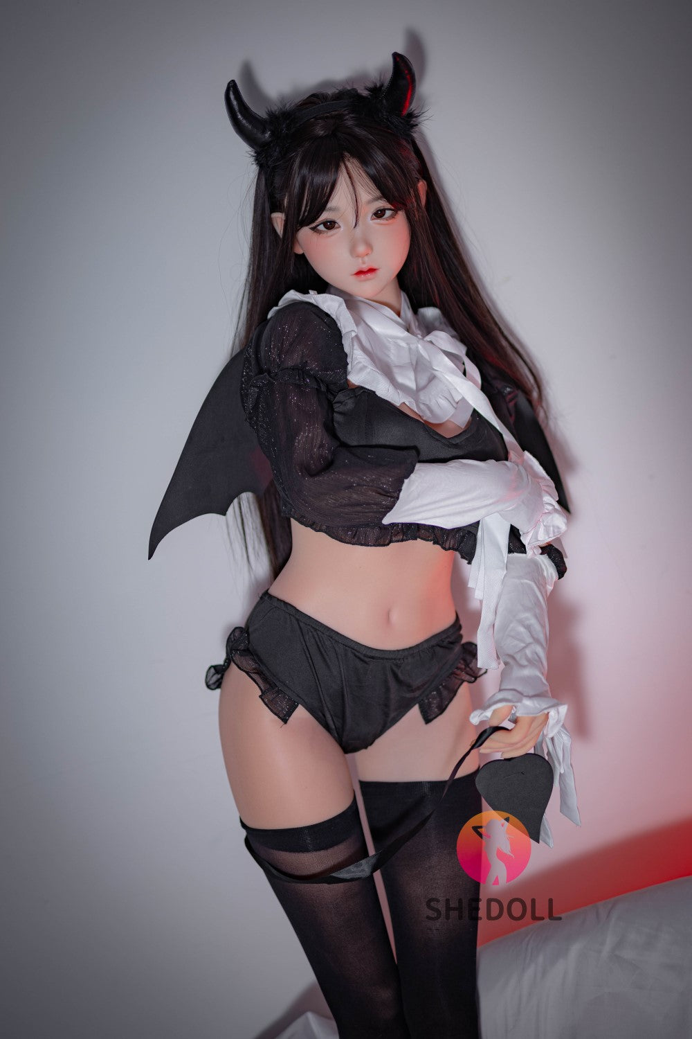 Belle Sex Doll (SHEDOLL 148 cm D puodelis #SH109 2.0 silikonas)