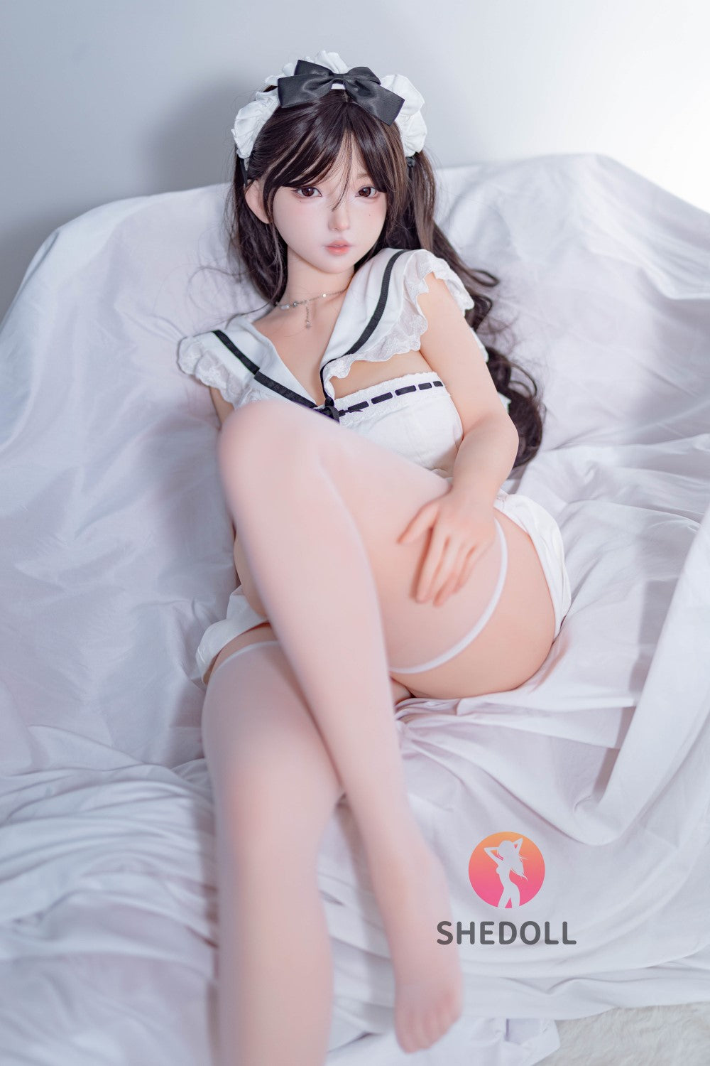 Nancy sekso lėlė (SHEDOLL 145 cm G puodelis # SH115 TPE + silikonas)