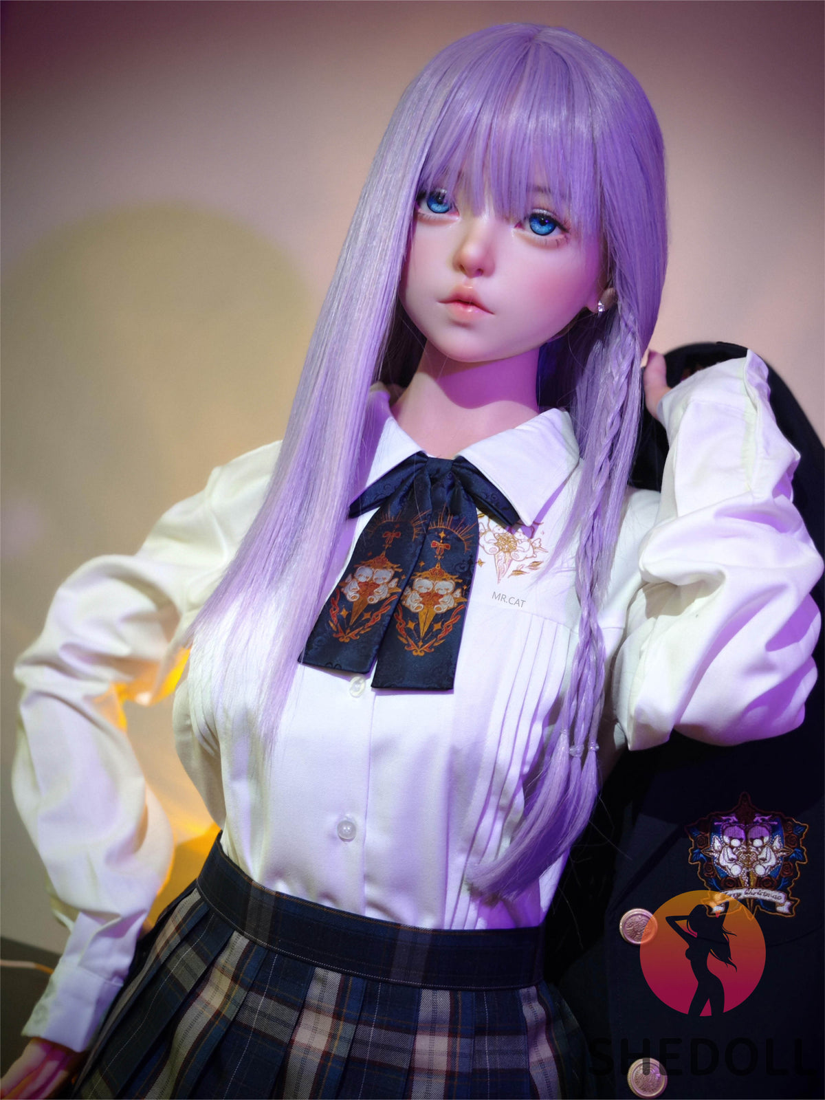Dora Sex Doll (SHEDOLL 148 cm D puodelis # SH124 2.0 TPE + silikonas)