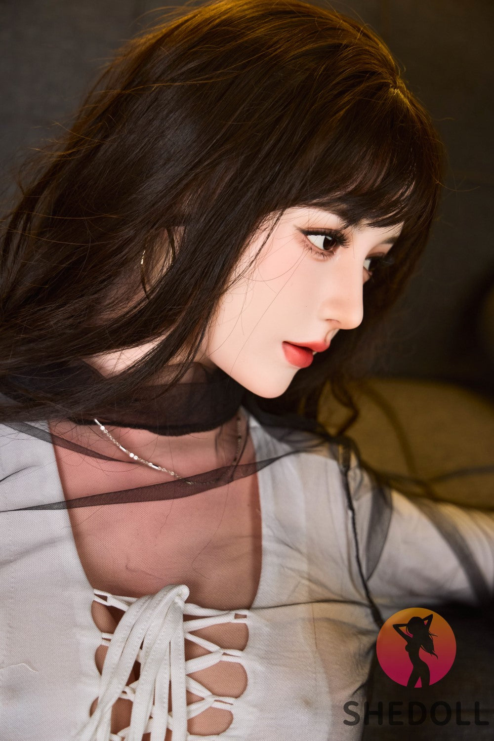 Moony Sex Doll (SHEDOLL 165 cm E-puodelis #SH126 2.0 silikonas)