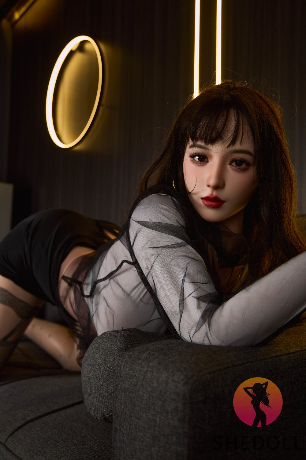 Moony Sex Doll (SHEDOLL 165 cm E-puodelis #SH126 2.0 silikonas)