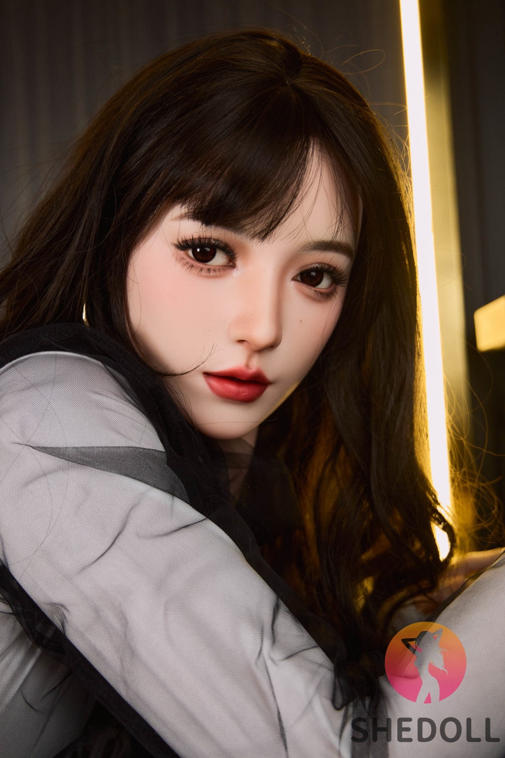 Moony Sex Doll (SHEDOLL 165 cm E-puodelis #SH126 2.0 silikonas)